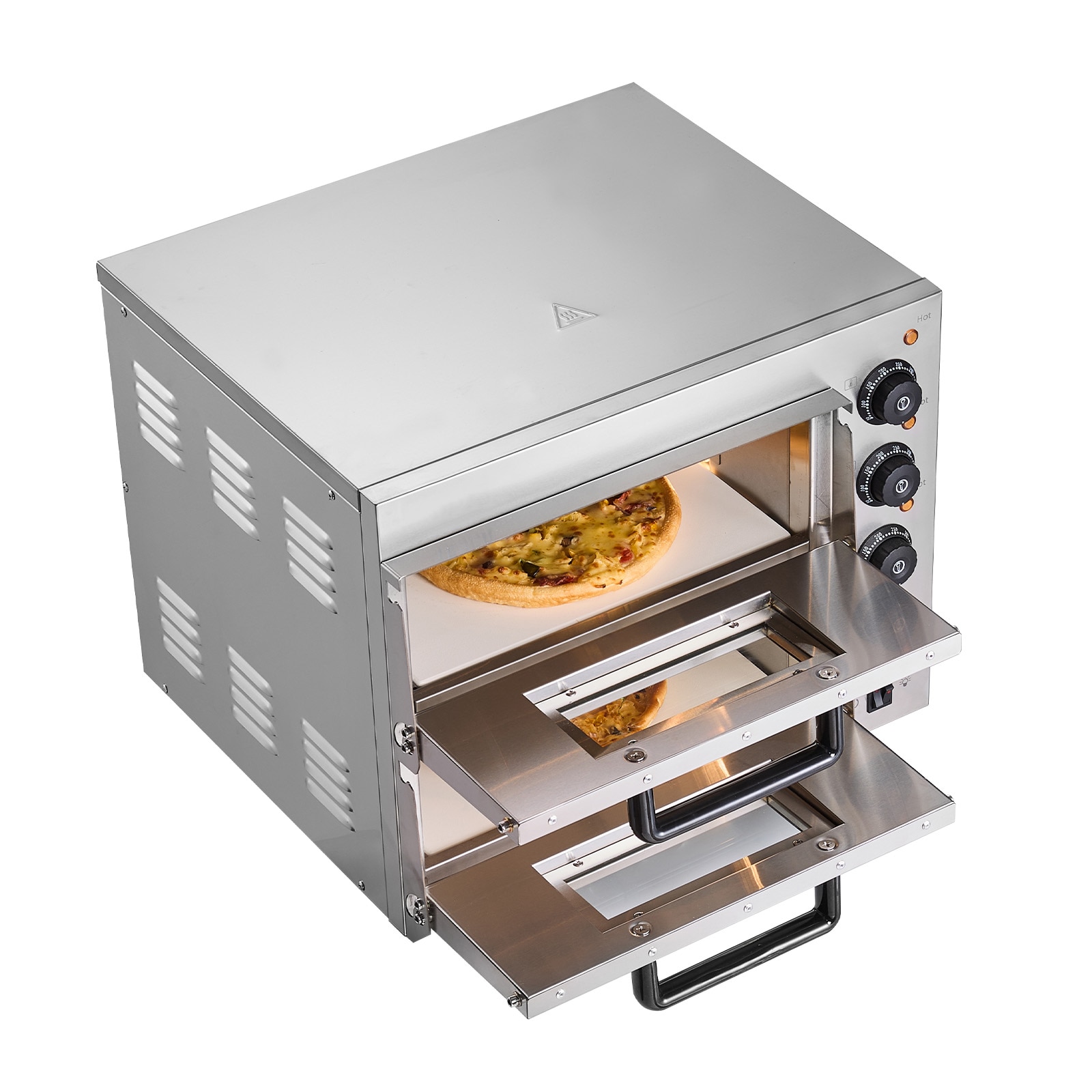 Professional Electric Countertop Pizza Oven For Commercial Use_voghion.com